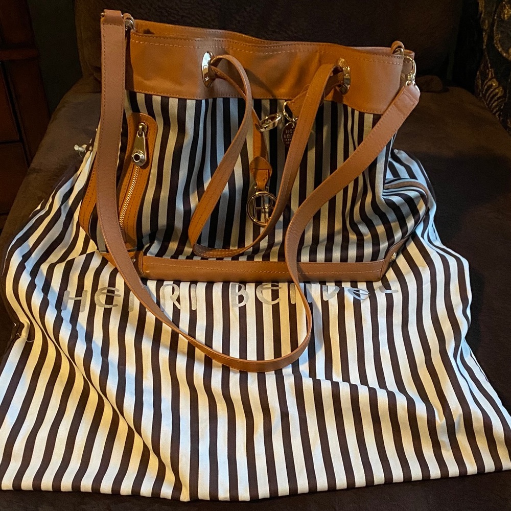 COPY - Henri Bendel Classic Stripe Handbag